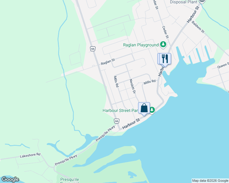 map of restaurants, bars, coffee shops, grocery stores, and more near 35 Ward Drive in Brighton
