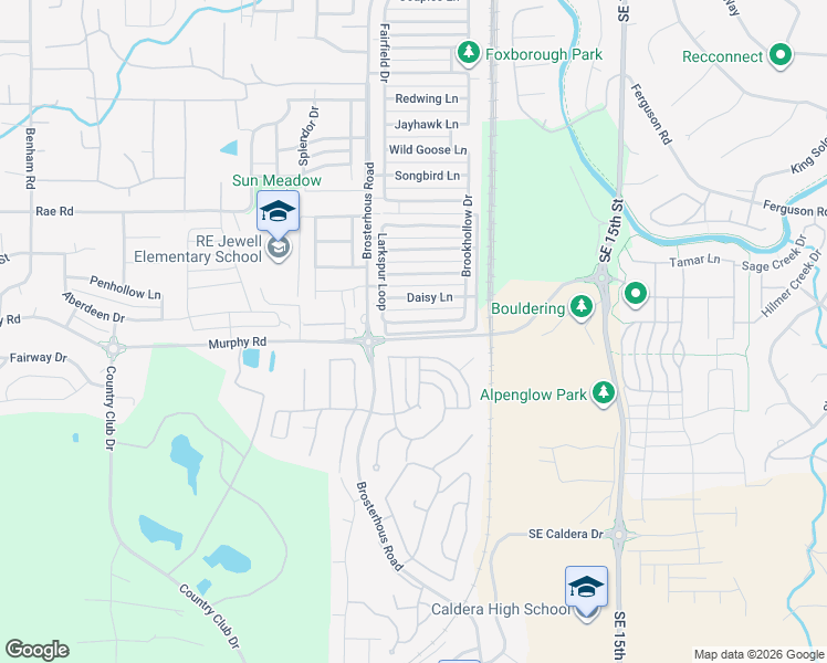 map of restaurants, bars, coffee shops, grocery stores, and more near 20636 Cougar Peak Drive in Bend