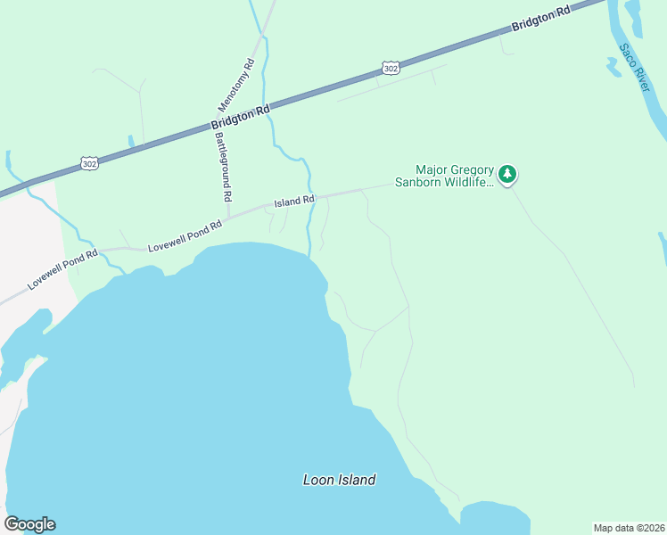 map of restaurants, bars, coffee shops, grocery stores, and more near 38 Duck Cove Road in Fryeburg