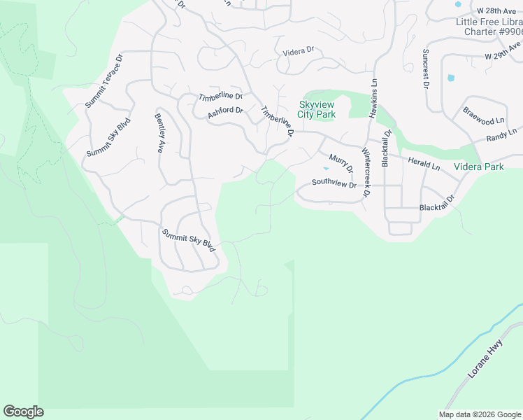 map of restaurants, bars, coffee shops, grocery stores, and more near 3105 Timberline Drive in Eugene