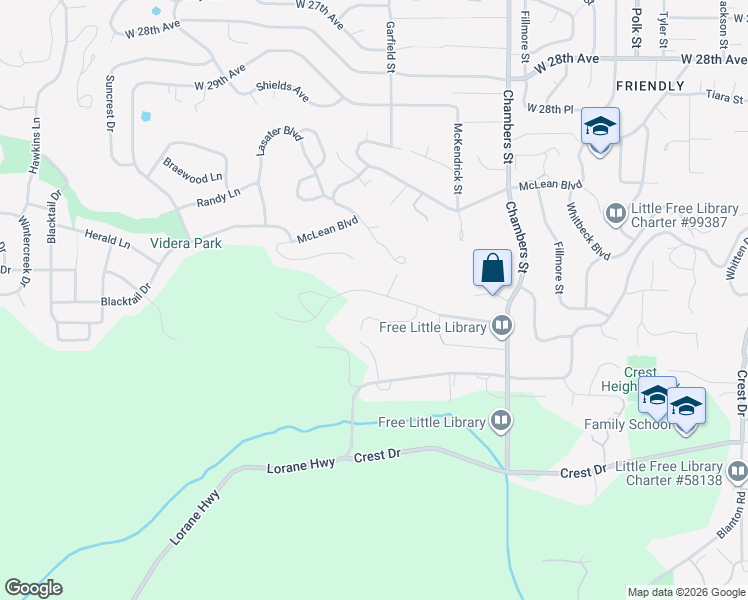 map of restaurants, bars, coffee shops, grocery stores, and more near 1925 West 34th Avenue in Eugene