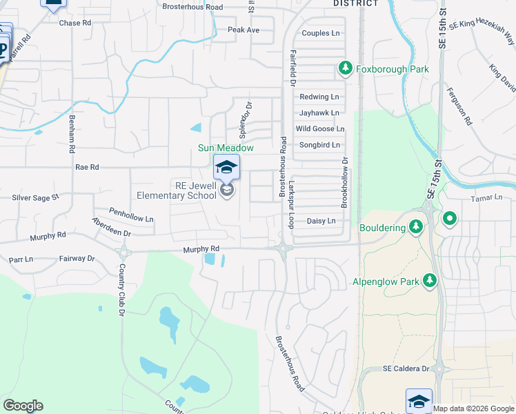 map of restaurants, bars, coffee shops, grocery stores, and more near 20561 Basket Flower Place in Bend