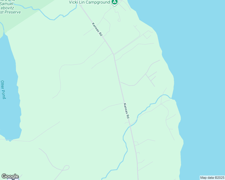 map of restaurants, bars, coffee shops, grocery stores, and more near 615 Kansas Road in Bridgton