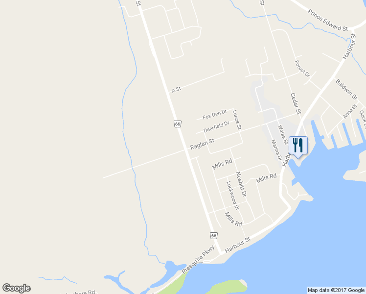 map of restaurants, bars, coffee shops, grocery stores, and more near 210 Ontario St in Brighton