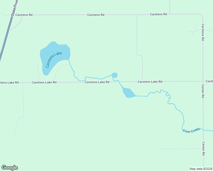 map of restaurants, bars, coffee shops, grocery stores, and more near 7427 Carstens Lake Road in Manitowoc