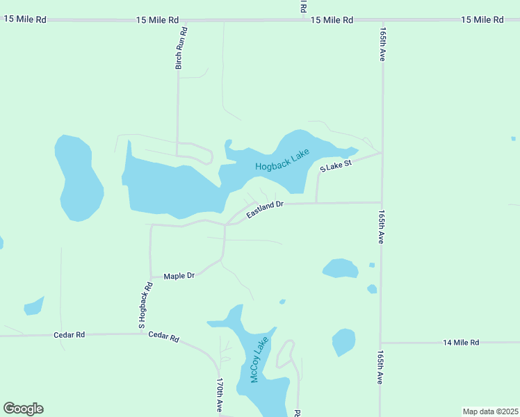 map of restaurants, bars, coffee shops, grocery stores, and more near 101 Horseshoe Drive in Le Roy