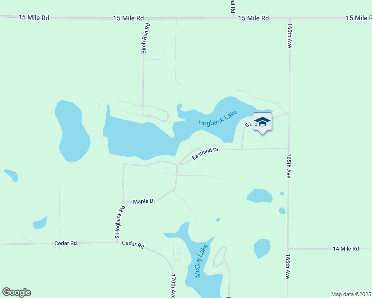 map of restaurants, bars, coffee shops, grocery stores, and more near 101-199 Horseshoe Drive in Le Roy