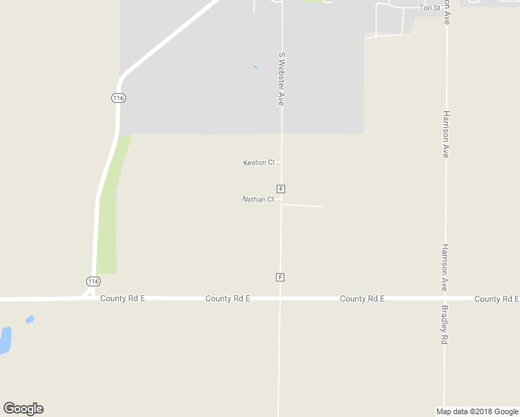 map of restaurants, bars, coffee shops, grocery stores, and more near 130 Nathan Court in Omro