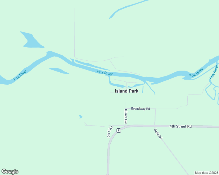 map of restaurants, bars, coffee shops, grocery stores, and more near 8096 Channel Lane in Omro