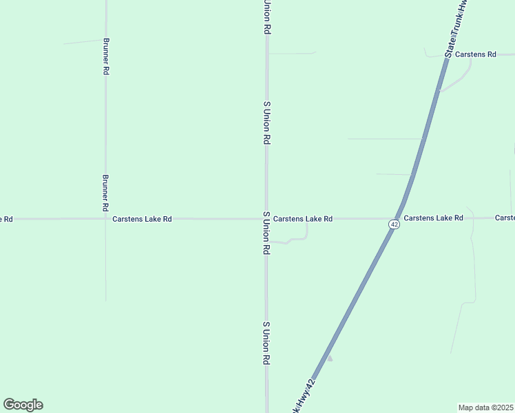 map of restaurants, bars, coffee shops, grocery stores, and more near 6228 South Union Road in Manitowoc