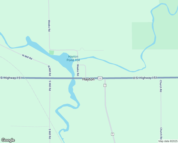 map of restaurants, bars, coffee shops, grocery stores, and more near N3733 Washington Street in Chilton