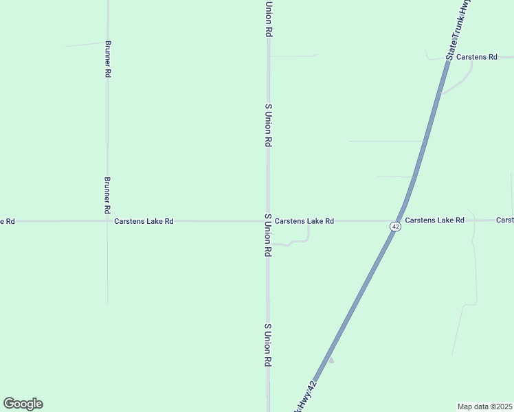 map of restaurants, bars, coffee shops, grocery stores, and more near 6228 South Union Road in Manitowoc