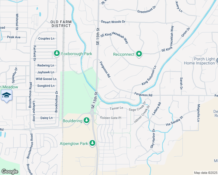 map of restaurants, bars, coffee shops, grocery stores, and more near 20835 Chloe Lane in Bend