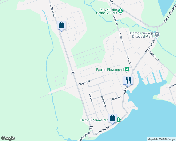 map of restaurants, bars, coffee shops, grocery stores, and more near 23 Fox Den Drive in Brighton