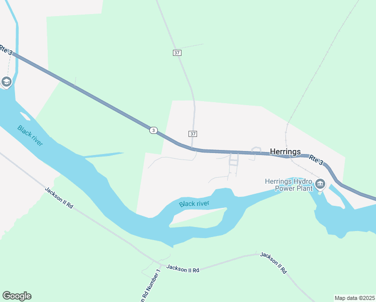 map of restaurants, bars, coffee shops, grocery stores, and more near 35554 New York 3 in Herrings