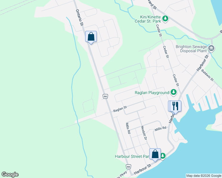 map of restaurants, bars, coffee shops, grocery stores, and more near 10 Cardinal Court in Brighton