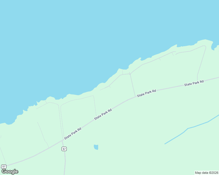 map of restaurants, bars, coffee shops, grocery stores, and more near 6469 Failing Shores Lane in Three Mile Bay
