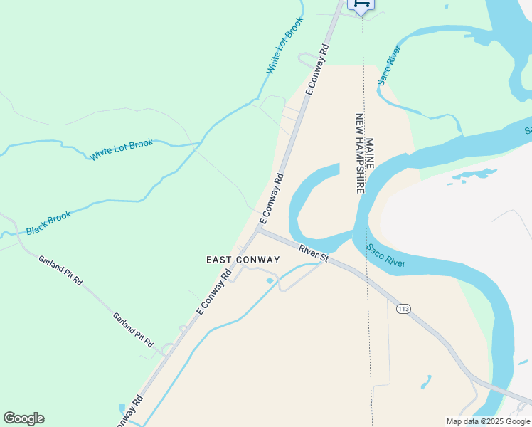 map of restaurants, bars, coffee shops, grocery stores, and more near 55 East Conway Road in Conway