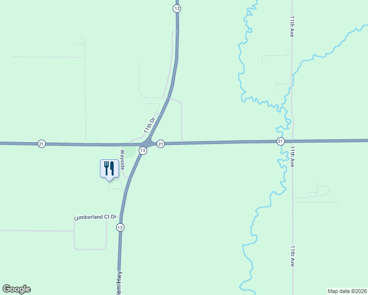 map of restaurants, bars, coffee shops, grocery stores, and more near 1145 Wisconsin 21 in Friendship