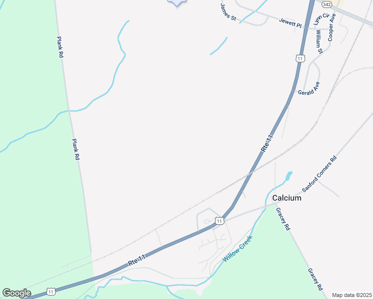 map of restaurants, bars, coffee shops, grocery stores, and more near Trailer Park in Calcium