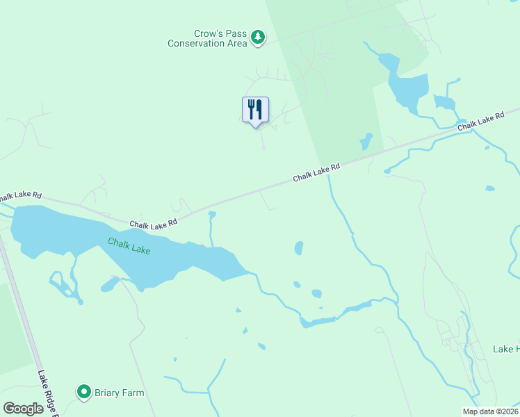 map of restaurants, bars, coffee shops, grocery stores, and more near 216 Garratt Road in Port Perry