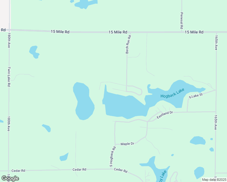 map of restaurants, bars, coffee shops, grocery stores, and more near 135 Pine View Road in Le Roy