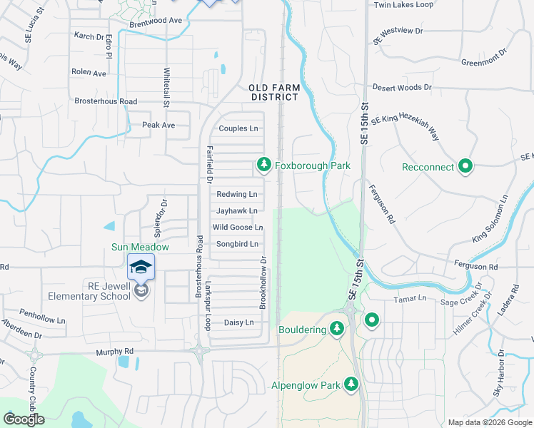 map of restaurants, bars, coffee shops, grocery stores, and more near 61260 Sunflower Lane in Bend