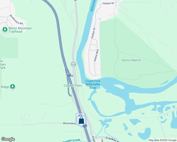 map of restaurants, bars, coffee shops, grocery stores, and more near 2045 Harbor Drive in Springfield