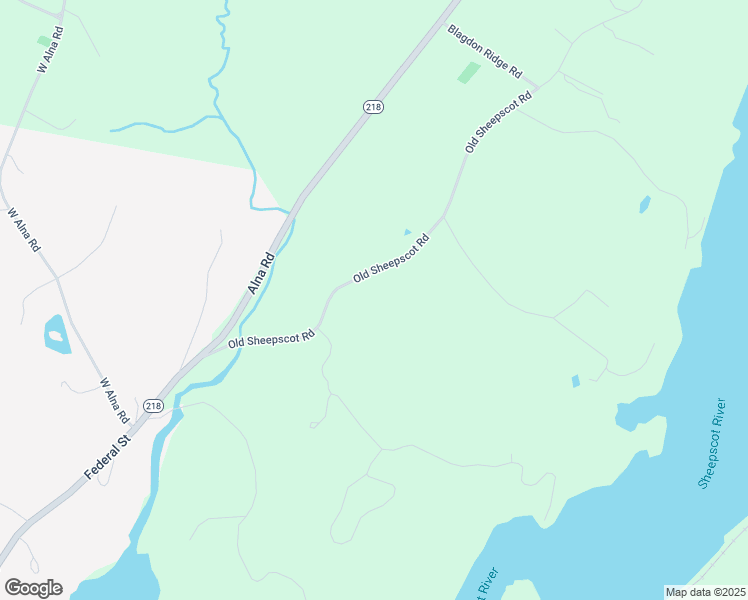 map of restaurants, bars, coffee shops, grocery stores, and more near River Point Road in Wiscasset