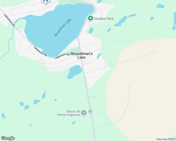 map of restaurants, bars, coffee shops, grocery stores, and more near 6030 Hillsdale Drive in Whitchurch-Stouffville