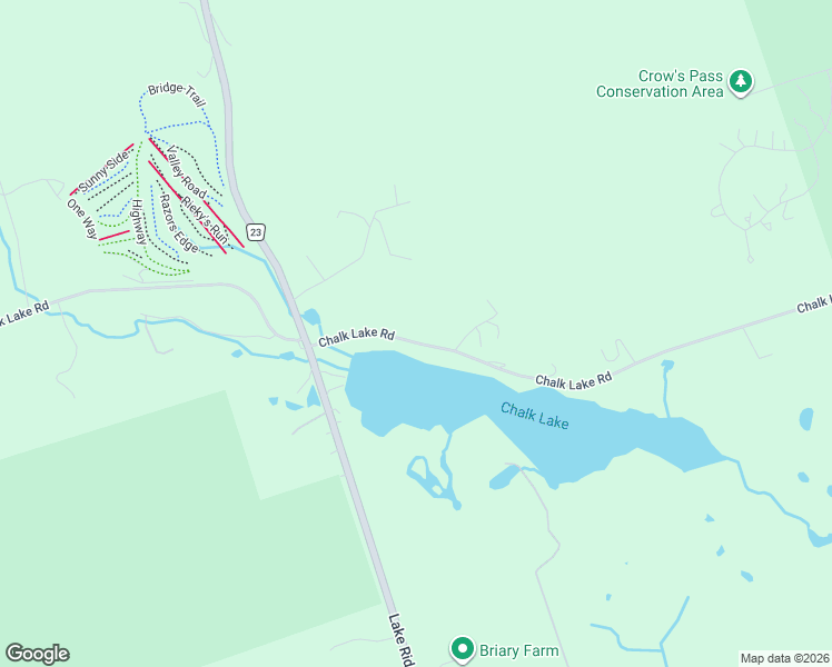map of restaurants, bars, coffee shops, grocery stores, and more near 41 Chalk Lake Road in Port Perry