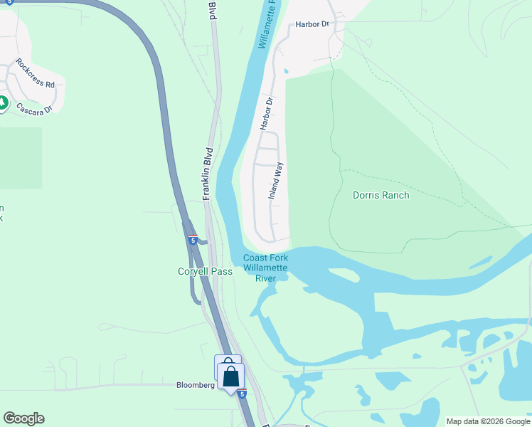map of restaurants, bars, coffee shops, grocery stores, and more near 2045 Harbor Drive in Springfield
