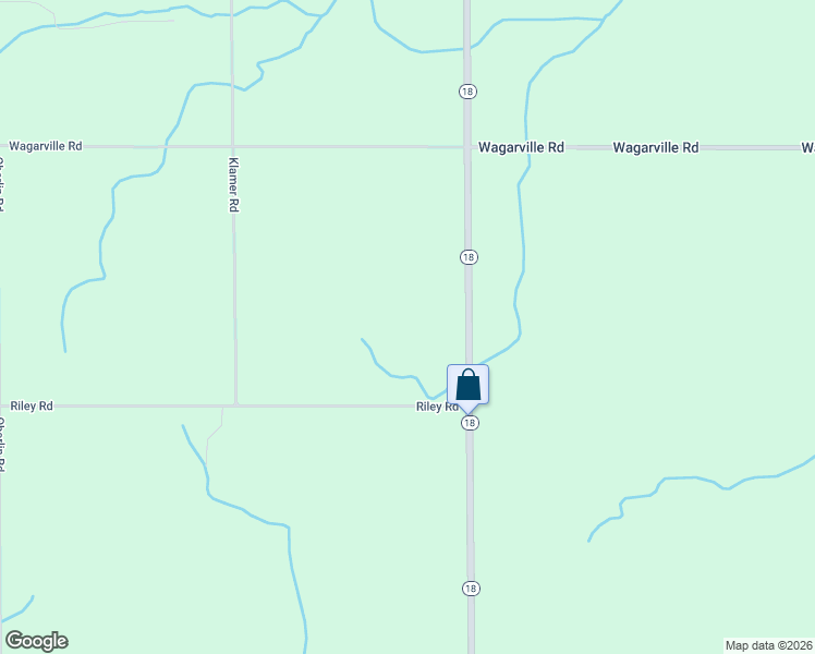 map of restaurants, bars, coffee shops, grocery stores, and more near 1793 Highway 18 in Gladwin
