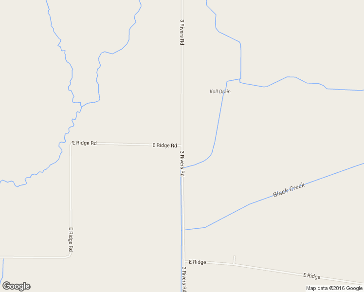 map of restaurants, bars, coffee shops, grocery stores, and more near 3 Rivers Road in Gladwin