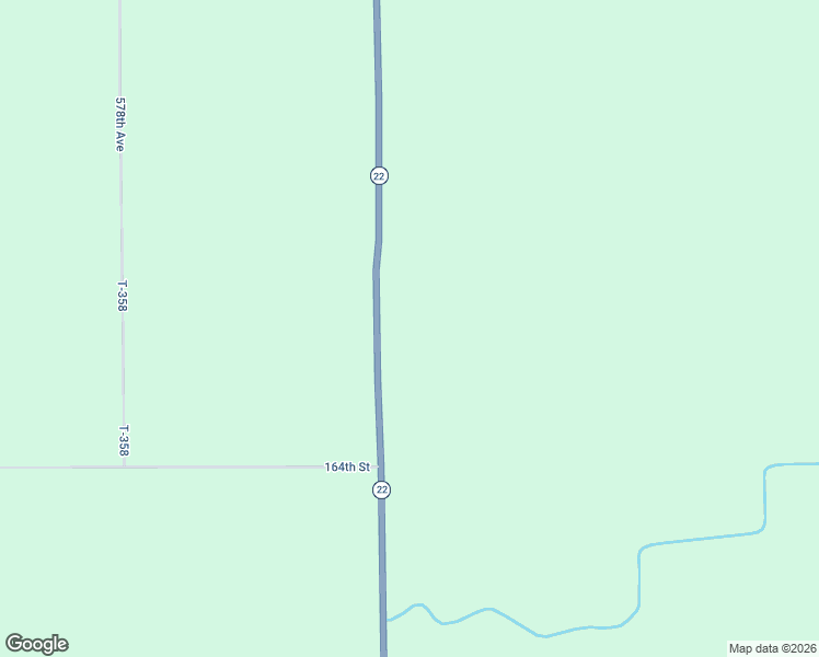 map of restaurants, bars, coffee shops, grocery stores, and more near 16501 Minnesota 22 in Good Thunder