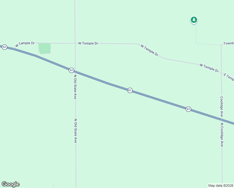 map of restaurants, bars, coffee shops, grocery stores, and more near 767 Michigan 61 in Harrison
