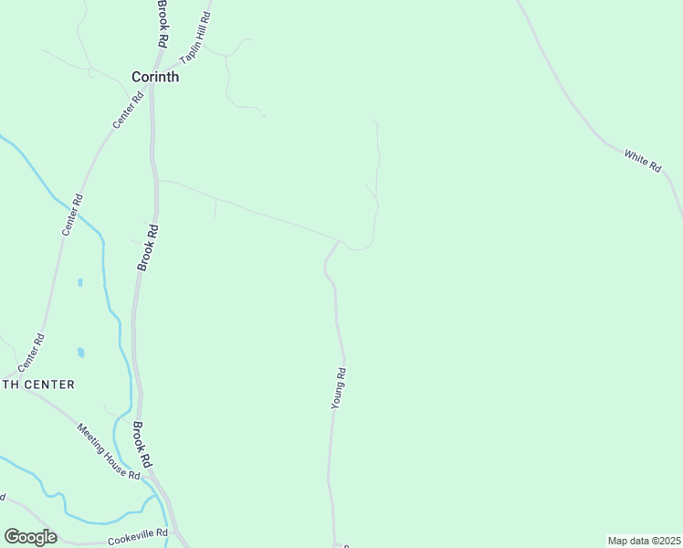 map of restaurants, bars, coffee shops, grocery stores, and more near 970 Young Road in Corinth