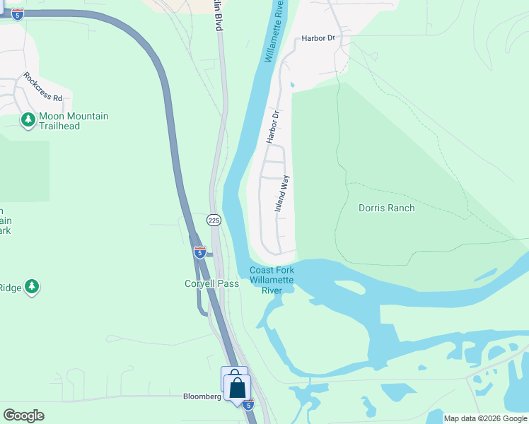 map of restaurants, bars, coffee shops, grocery stores, and more near 2005 Harbor Drive in Springfield