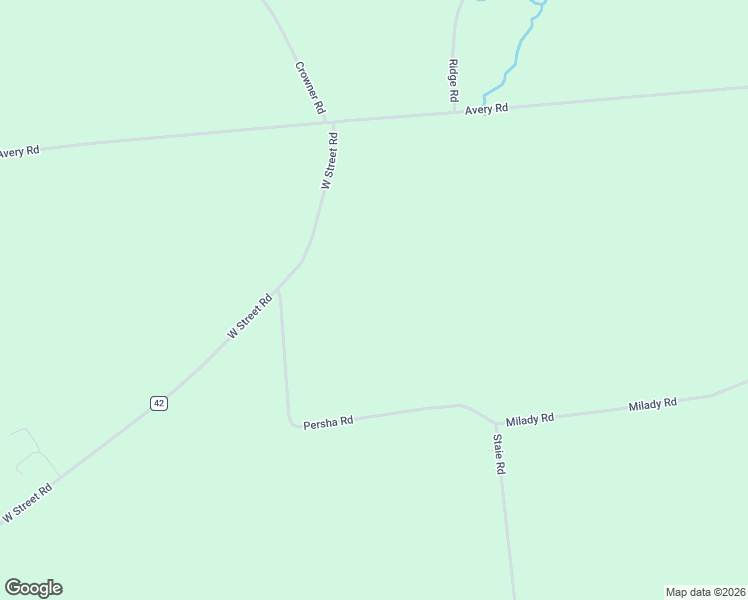 map of restaurants, bars, coffee shops, grocery stores, and more near 25112 County Road 42 in Carthage