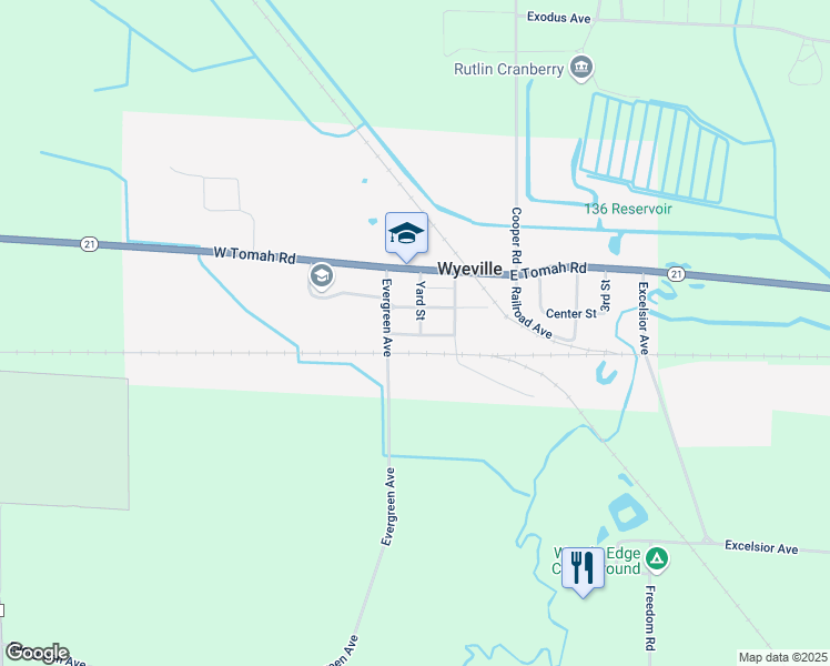map of restaurants, bars, coffee shops, grocery stores, and more near 128 Monroe Avenue in Tomah