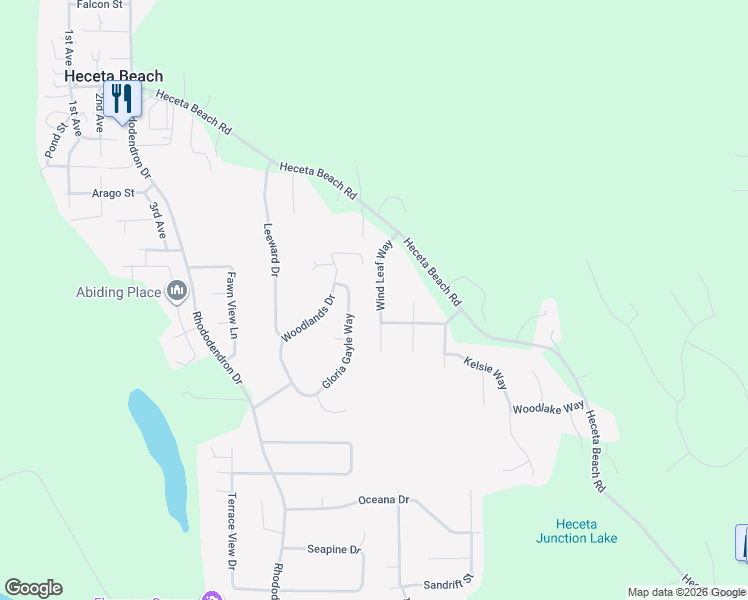 map of restaurants, bars, coffee shops, grocery stores, and more near 88062 Wind Leaf Way in Florence