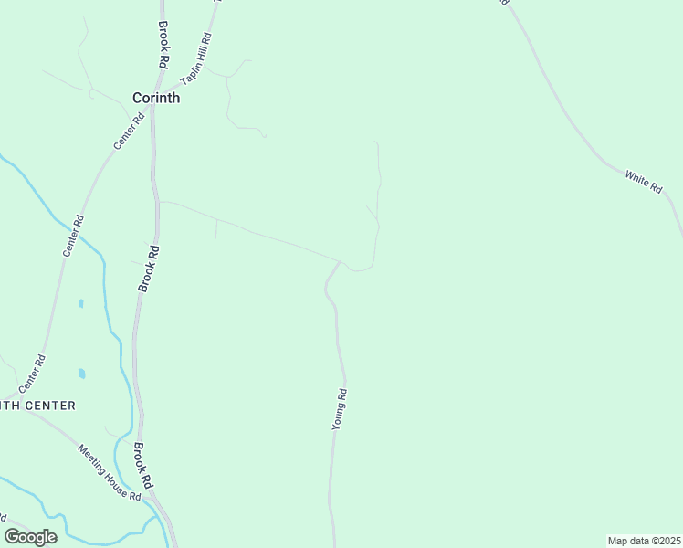 map of restaurants, bars, coffee shops, grocery stores, and more near 970 Young Road in Corinth