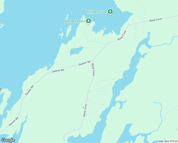 map of restaurants, bars, coffee shops, grocery stores, and more near 787 Back Cove in Waldoboro