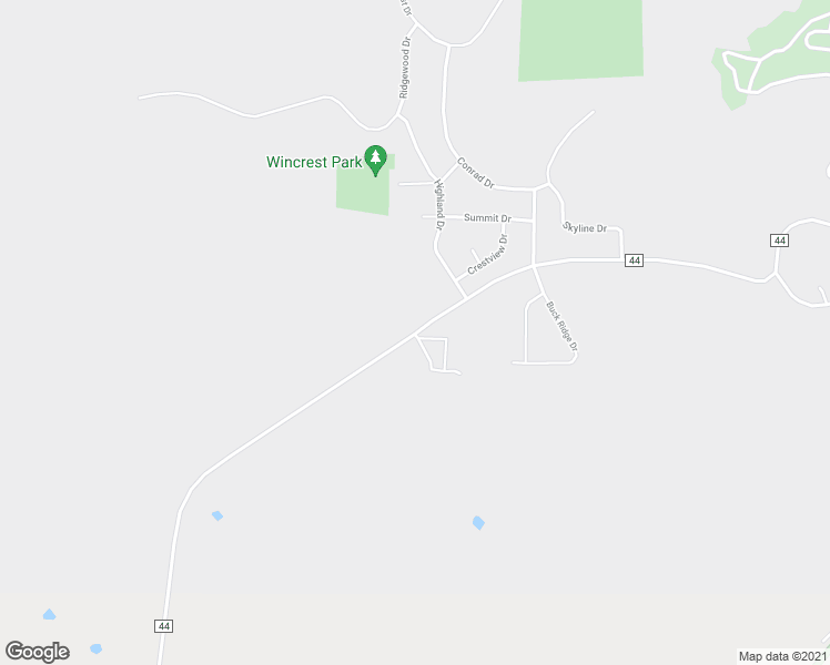 map of restaurants, bars, coffee shops, grocery stores, and more near 2107 Garvin Heights Road in Winona