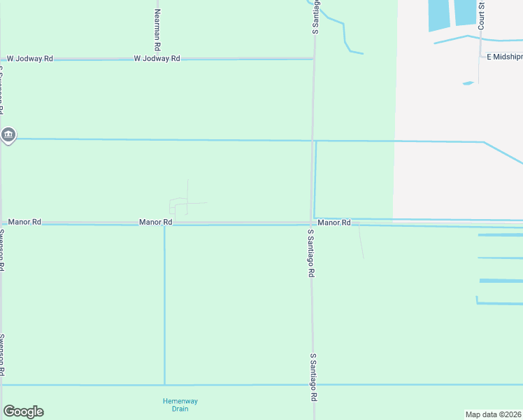 map of restaurants, bars, coffee shops, grocery stores, and more near 2000-2498 Manor Road in Au Gres