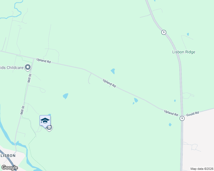 map of restaurants, bars, coffee shops, grocery stores, and more near 135 Upland Road in Lisbon