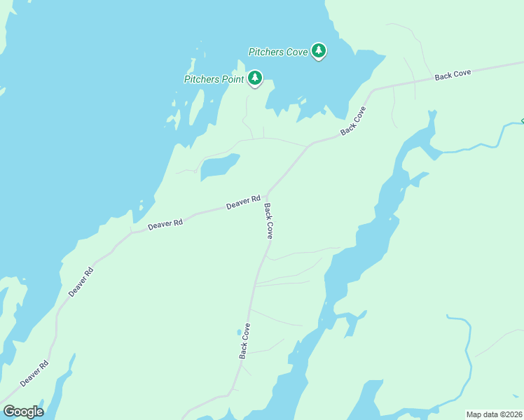 map of restaurants, bars, coffee shops, grocery stores, and more near 787 Back Cove in Waldoboro
