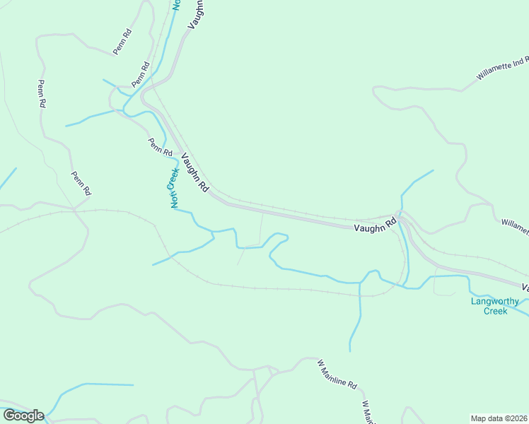 map of restaurants, bars, coffee shops, grocery stores, and more near 22297 Vaughn Road in Veneta