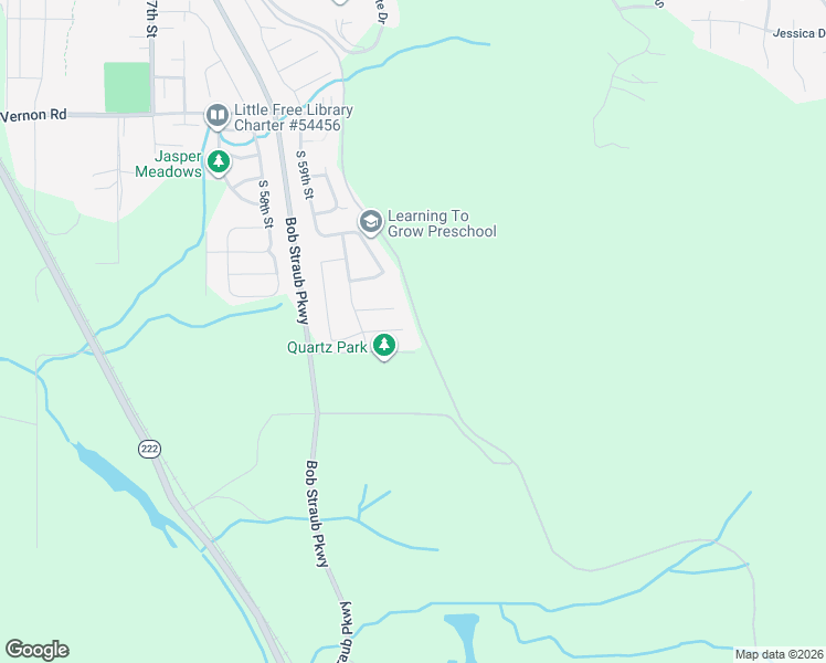 map of restaurants, bars, coffee shops, grocery stores, and more near 6079 Pebble Court in Springfield