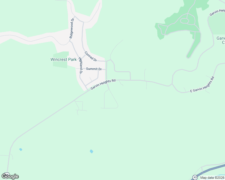 map of restaurants, bars, coffee shops, grocery stores, and more near 62 Buck Ridge Drive in Winona